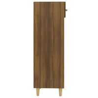 Thumbnail for Schuhschrank Braun Eichen-Optik 30x35x105 cm Holzwerkstoff