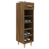Thumbnail for Schuhschrank Braun Eichen-Optik 30x35x105 cm Holzwerkstoff