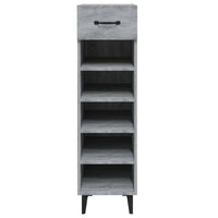 Thumbnail for Schuhschrank Grau Sonoma 30x35x105 cm Holzwerkstoff