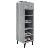 Thumbnail for Schuhschrank Grau Sonoma 30x35x105 cm Holzwerkstoff