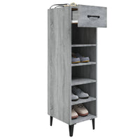 Thumbnail for Schuhschrank Grau Sonoma 30x35x105 cm Holzwerkstoff