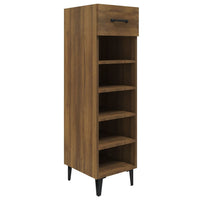 Thumbnail for Schuhschrank Braun Eichen-Optik 30x35x105 cm Holzwerkstoff