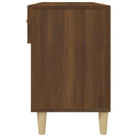 Thumbnail for Schuhschrank Braun Eichen-Optik 102x35x55 cm Holzwerkstoff