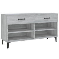 Thumbnail for Schuhschrank Grau Sonoma 102x35x55 cm Holzwerkstoff