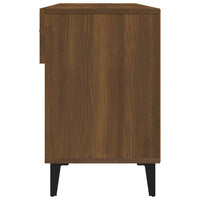 Thumbnail for Schuhschrank Braun Eichen-Optik 102x35x55 cm Holzwerkstoff
