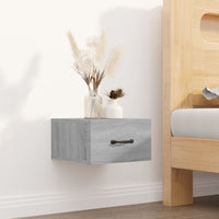 Thumbnail for Wand-Nachttische 2 Stk. Grau Sonoma 35x35x20 cm