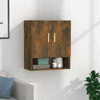 Thumbnail for Wandschrank Räuchereiche 60x31x70 cm Holzwerkstoff