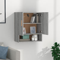 Thumbnail for Wandschrank Grau Sonoma 60x31x70 cm Holzwerkstoff
