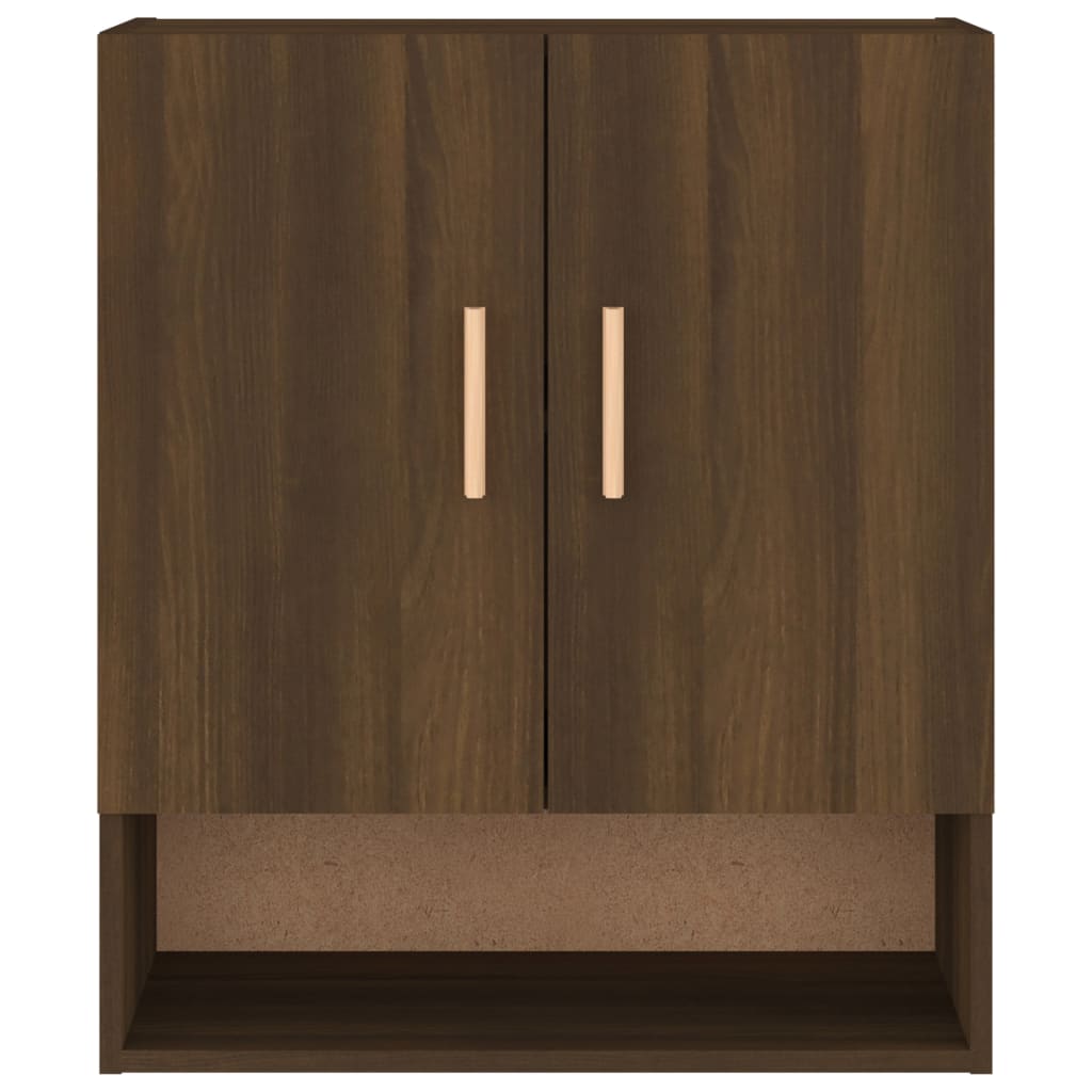 Wandschrank Braun Eichen-Optik 60x31x70 cm Holzwerkstoff
