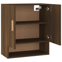 Thumbnail for Wandschrank Braun Eichen-Optik 60x31x70 cm Holzwerkstoff