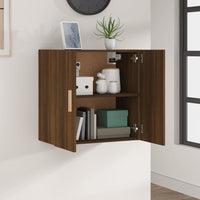 Thumbnail for Wandschrank Braun Eichen-Optik 60x30x60 cm Holzwerkstoff