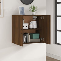 Thumbnail for Wandschrank Braun Eichen-Optik 60x31x60 cm Holzwerkstoff