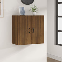Thumbnail for Wandschrank Braun Eichen-Optik 60x31x60 cm Holzwerkstoff