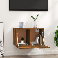 Thumbnail for Wandschrank Räuchereiche 60x36,5x35 cm Holzwerkstoff