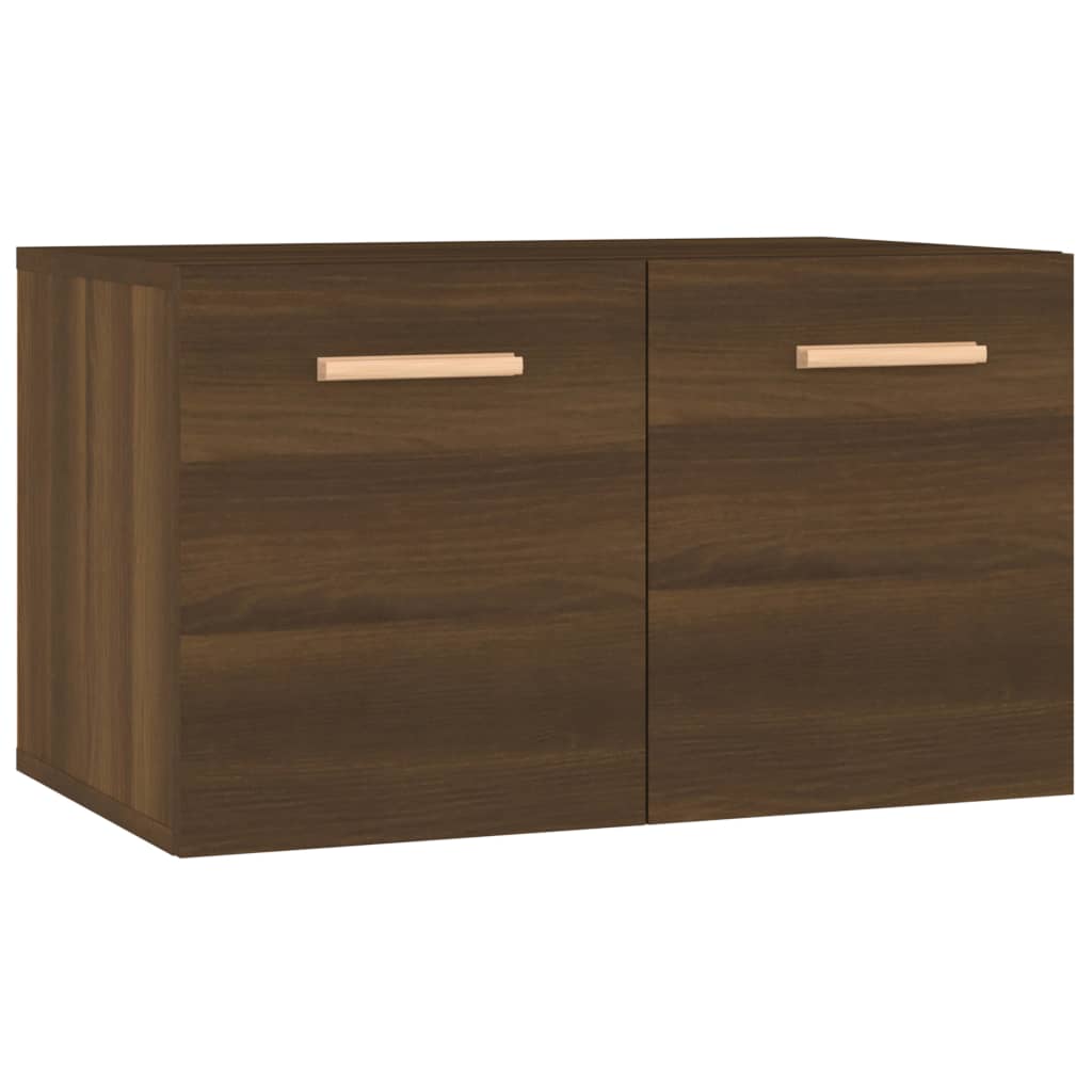 Wandschrank Braun Eichen-Optik 60x36,5x35 cm Holzwerkstoff