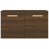 Thumbnail for Wandschrank Braun Eichen-Optik 60x36,5x35 cm Holzwerkstoff