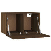 Thumbnail for Wandschrank Braun Eichen-Optik 60x36,5x35 cm Holzwerkstoff