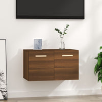 Thumbnail for Wandschrank Braun Eichen-Optik 60x36,5x35 cm Holzwerkstoff