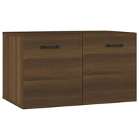 Thumbnail for Wandschrank Braun Eichen-Optik 60x36,5x35 cm Holzwerkstoff