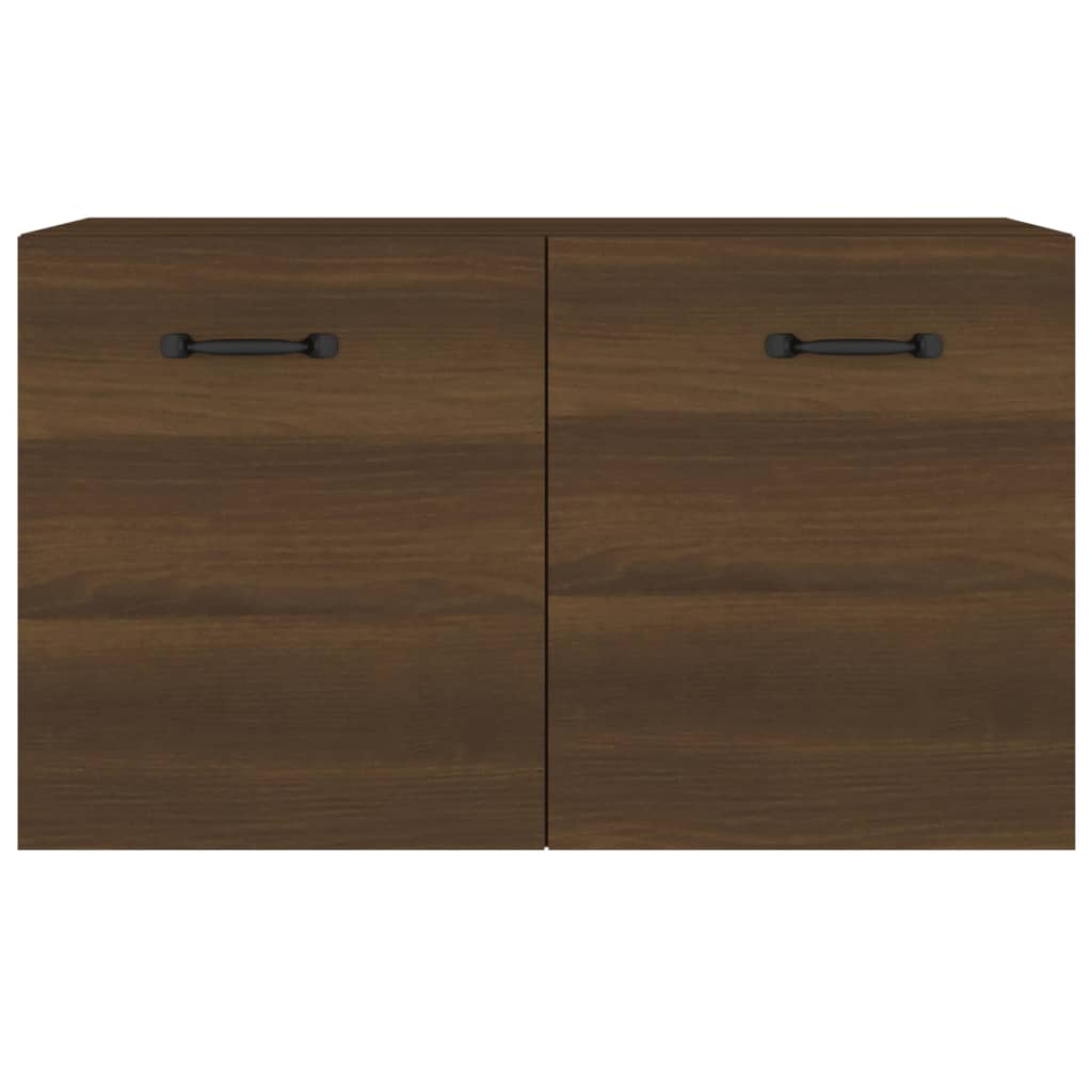 Wandschrank Braun Eichen-Optik 60x36,5x35 cm Holzwerkstoff