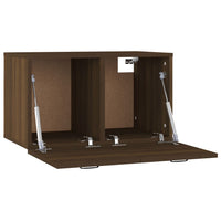 Thumbnail for Wandschrank Braun Eichen-Optik 60x36,5x35 cm Holzwerkstoff