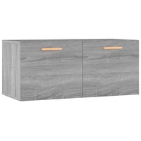 Thumbnail for Wandschrank Grau Sonoma 80x35x36,5 cm Holzwerkstoff