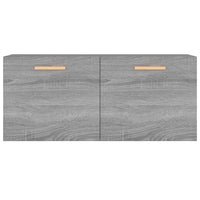 Thumbnail for Wandschrank Grau Sonoma 80x35x36,5 cm Holzwerkstoff