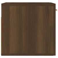 Thumbnail for Wandschrank Braun Eiche 80x35x36,5 cm Holzwerkstoff