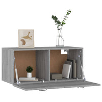 Thumbnail for Wandschrank Grau Sonoma 80x35x36,5 cm Holzwerkstoff