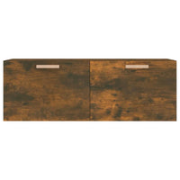 Thumbnail for Wandschrank Räuchereiche 100x36,5x35 cm Holzwerkstoff