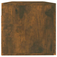 Thumbnail for Wandschrank Räuchereiche 100x36,5x35 cm Holzwerkstoff