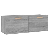 Thumbnail for Wandschrank Grau Sonoma 100x36,5x35 cm Holzwerkstoff