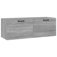 Thumbnail for Wandschrank Grau Sonoma 100x36,5x35 cm Holzwerkstoff