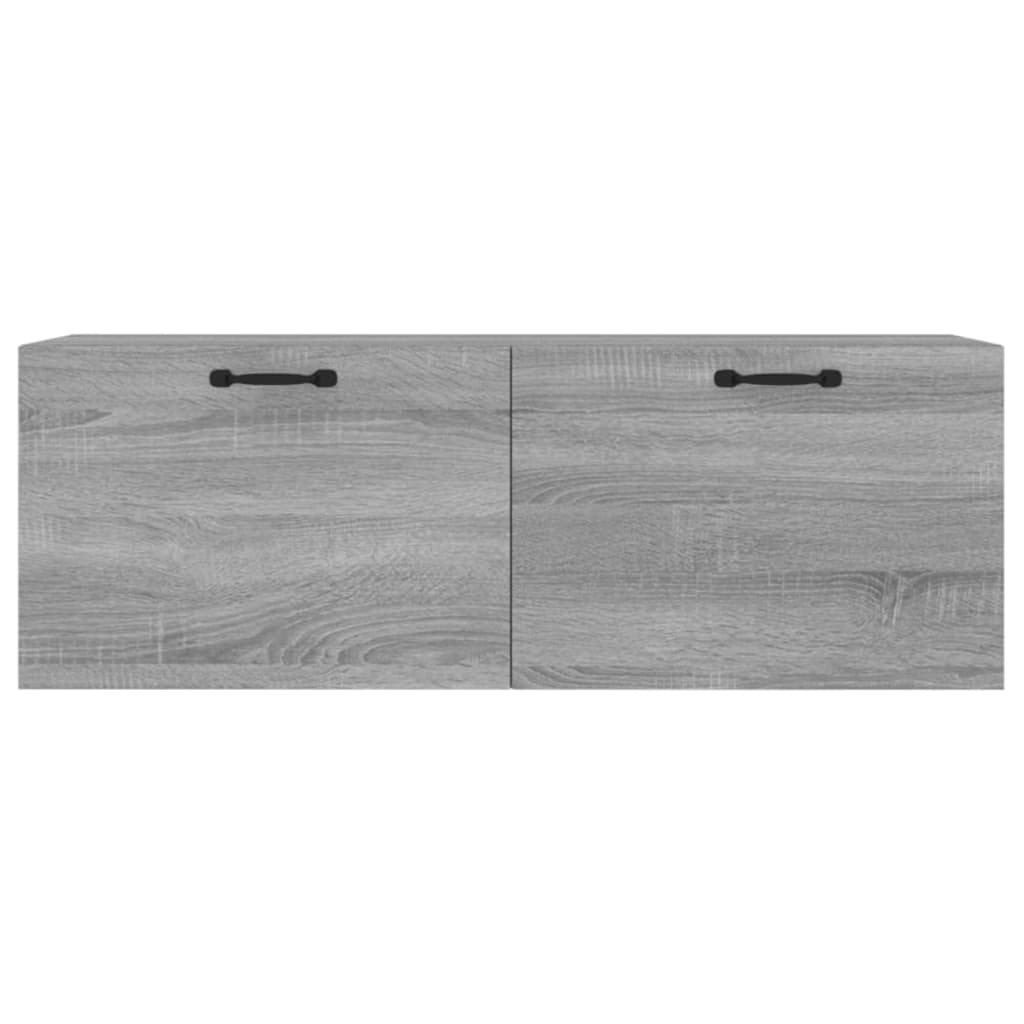 Wandschrank Grau Sonoma 100x36,5x35 cm Holzwerkstoff