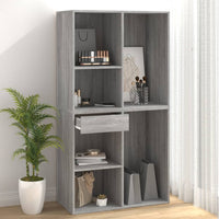 Thumbnail for Kosmetikschrank Grau Sonoma 80x40x75 cm Holzwerkstoff