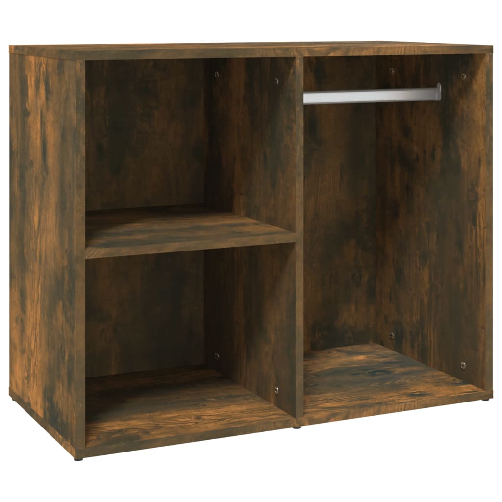 Kleiderschrank Räuchereiche 80x40x65 cm Holzwerkstoff
