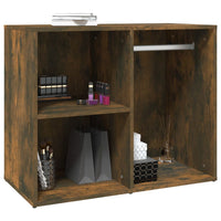 Thumbnail for Kleiderschrank Räuchereiche 80x40x65 cm Holzwerkstoff