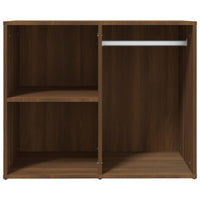 Thumbnail for Kleiderschrank Braun Eichen-Optik 80x40x65 cm Holzwerkstoff