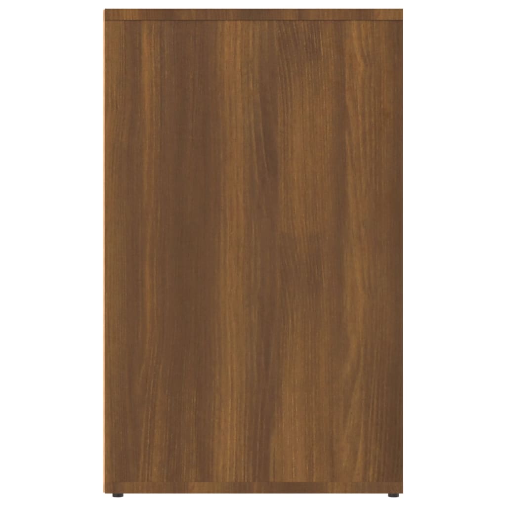 Kleiderschrank Braun Eichen-Optik 80x40x65 cm Holzwerkstoff