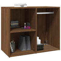 Thumbnail for Kleiderschrank Braun Eichen-Optik 80x40x65 cm Holzwerkstoff