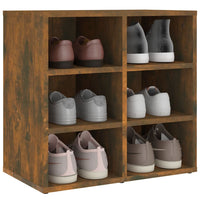 Thumbnail for Schuhregale 2 Stk. Räuchereiche 52,5x30x50 cm