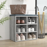 Thumbnail for Schuhregal Grau Sonoma 52,5x30x50 cm