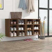 Thumbnail for Schuhregale 2 Stk. Braun Eichen-Optik 52,5x30x50 cm