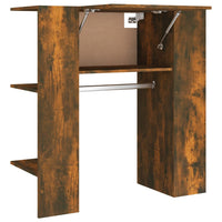 Thumbnail for Flurschrank Räuchereiche 97,5x37x99 cm Holzwerkstoff