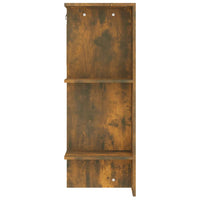 Thumbnail for Flurschrank Räuchereiche 97,5x37x99 cm Holzwerkstoff