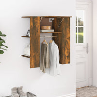 Thumbnail for Flurschrank Räuchereiche 97,5x37x99 cm Holzwerkstoff