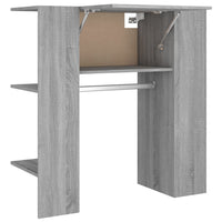 Thumbnail for Flurschrank Grau Sonoma 97,5x37x99 cm Holzwerkstoff