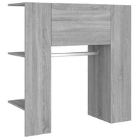 Thumbnail for Flurschrank Grau Sonoma 97,5x37x99 cm Holzwerkstoff