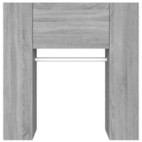 Thumbnail for Flurschrank Grau Sonoma 97,5x37x99 cm Holzwerkstoff