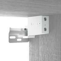 Thumbnail for Flurschrank Grau Sonoma 97,5x37x99 cm Holzwerkstoff
